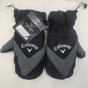 Callaway Thermal Mitt Water Repellent Fleece Lined Winter Golf Gloves One Size